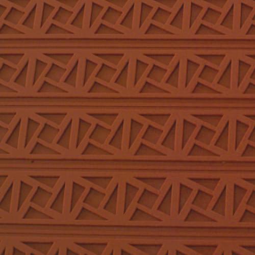 Коврик силиконовый рельефный "Греческий квадрат" 60х40см, h3см RELIEF 11