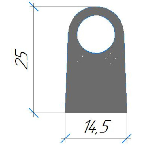 №735 Уплотнение силиконовое