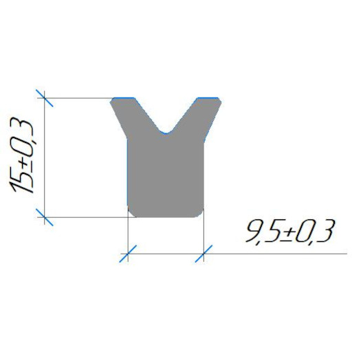 №385 Уплотнение силиконовое