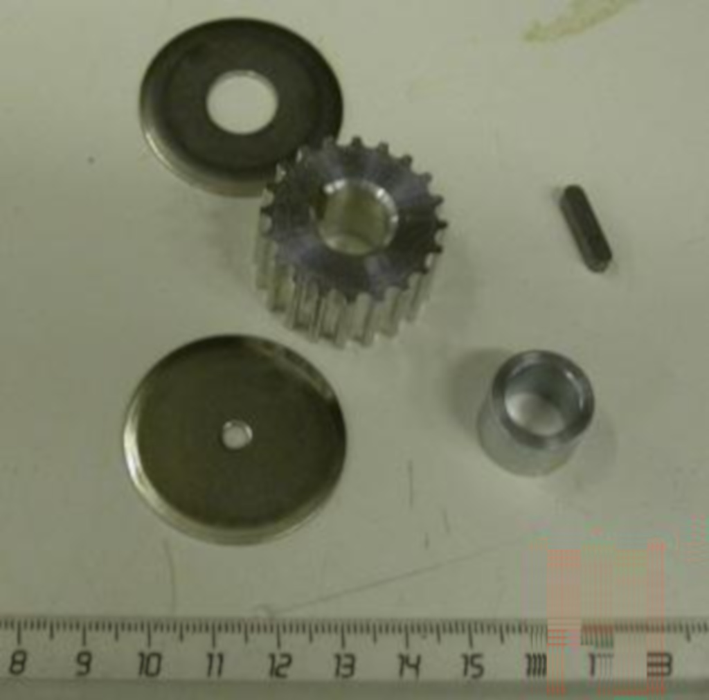 Шкив малый Robot Coupe в сборе 29530