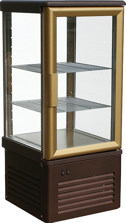 ШКАФ ХОЛОДИЛЬНЫЙ D4 VM 120-1 (R120C) (0109-0102 (КОРИЧНЕВО-ЗОЛОТОЙ)) П0000005340.331