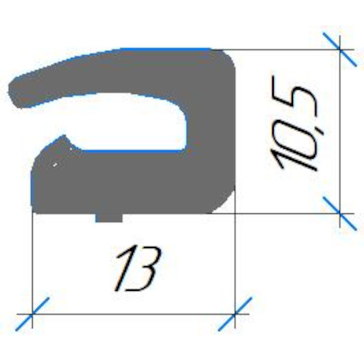 №665 Уплотнение силиконовое