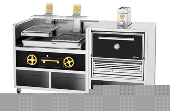 ГРИЛЬ-ПЕЧЬ КОМБИНИРОВАННАЯ JOSPER COMBO CVJ-50-2-1-PRO-L