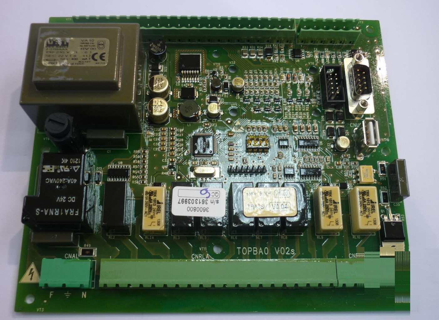 Плата IRINOX для MF70.1/MF85.2/MF70.2 3600800