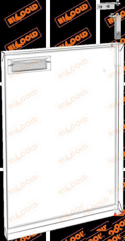 Крепление HiCold правой двери комплект 282956