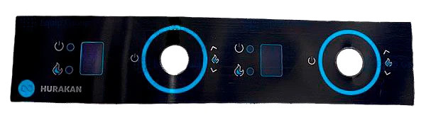 Наклейка для индукционной плиты Hurakan HKN-ICF70D2V