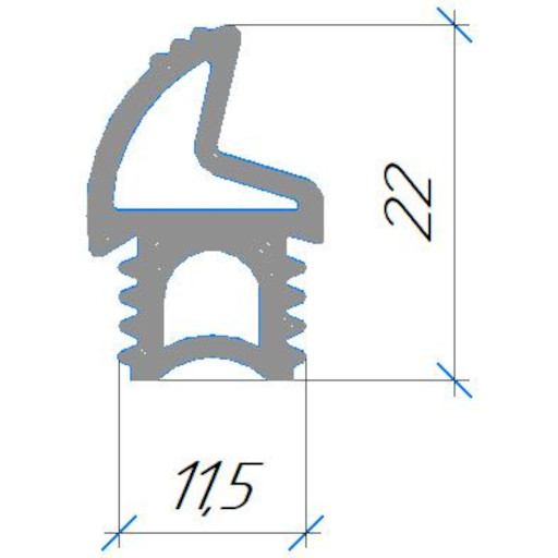 №393 Уплотнение силиконовое