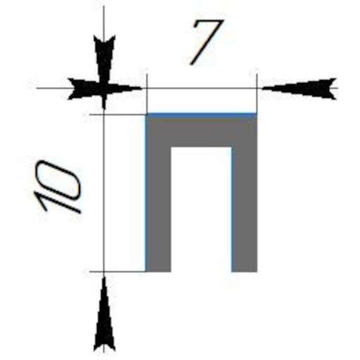 №282 Уплотнение силиконовое