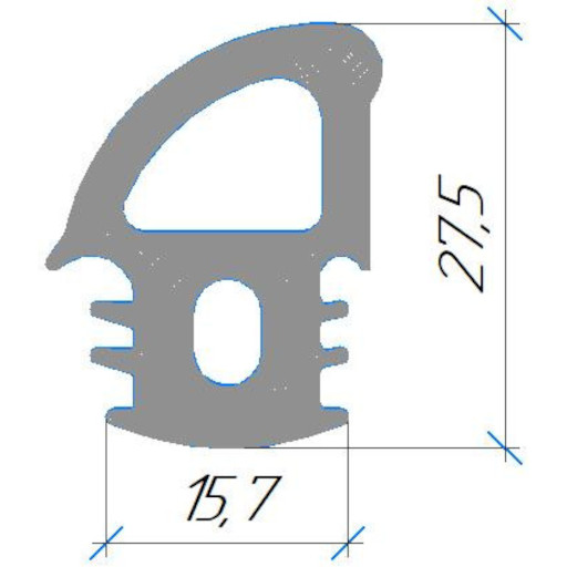 Уплотнение силиконовое №357 MIWE 188024.01, 189016.01 ( РФ)