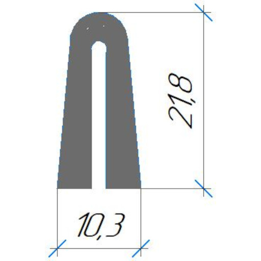 №529 Уплотнение силиконовое