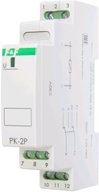 PK-2P 220, Реле 230 В, 8 А,2 переключающий 1 модуль,монтаж на DIN-рейке\Евроавтоматика