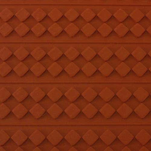Коврик силиконовый рельефный "Шахматная доска" 60х40см, h3см RELIEF 7