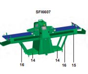 Деталировка тестораскаточной машины Rondo SFS6605 SFS6607 SFS6607H SFI6607 SFS6605C SFS6607C SFS6607DD SFI6607H