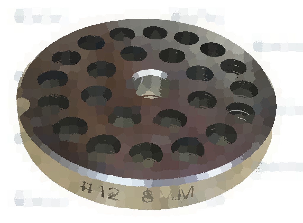 Решетка для мясорубки Hurakan HKN-12 8мм HJ12-05B