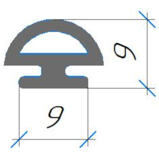 №530 Уплотнение силиконовое для конвекционной печи Doyon (530)