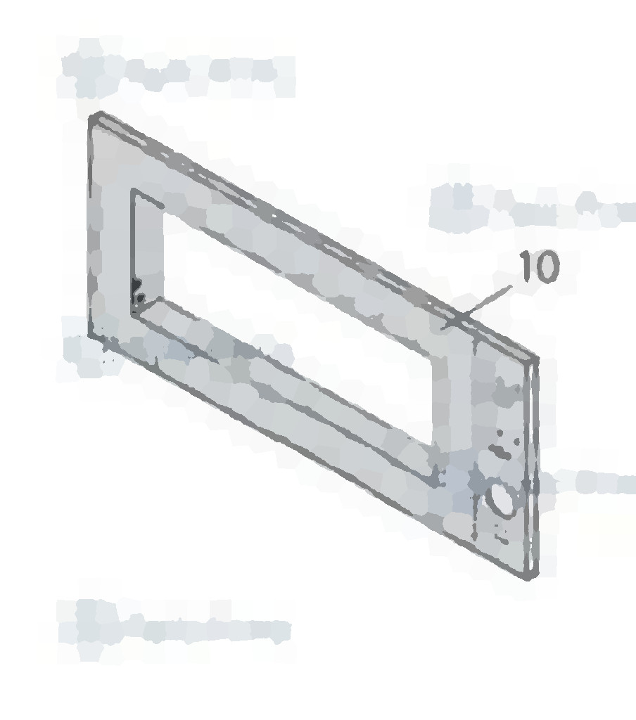 Дверь для печи для пиццы CUPPONE 92810023