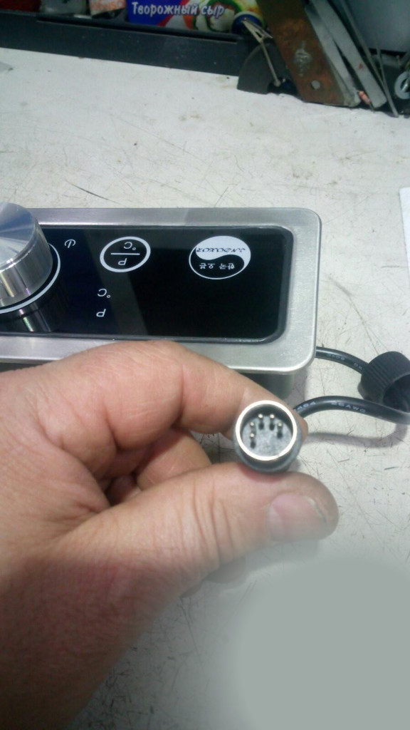Блок управления Indokor для плиты индукционной IN3500 BUILT-IN NEW 5PIN