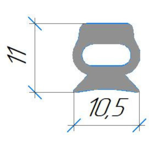 №341 Уплотнение силиконовое