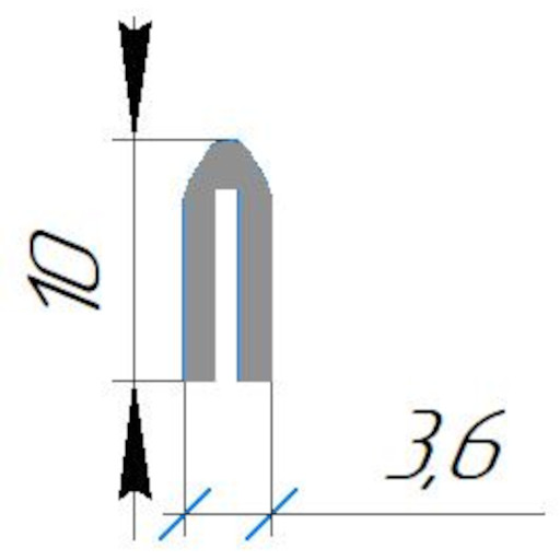 №458 Уплотнение силиконовое