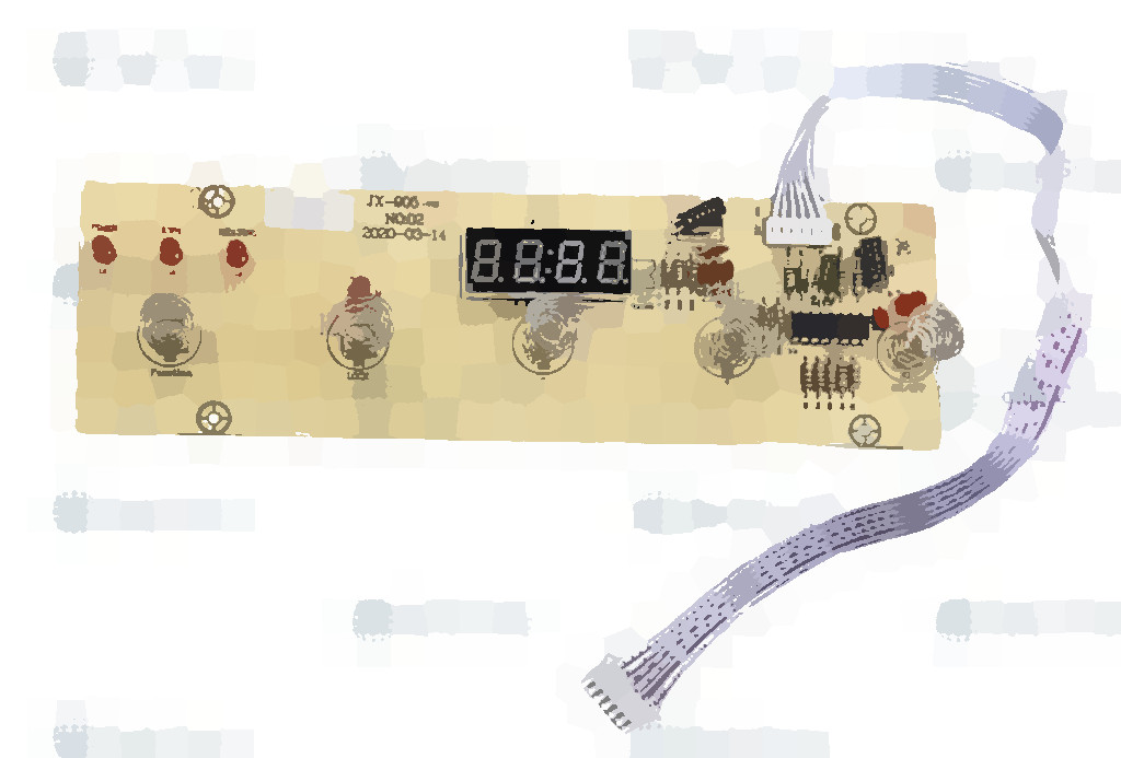 Плата управления индукционной плиты Hurakan HKN-ICF-35T, арт. JX905