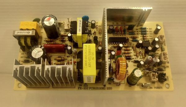 Плата управления FX-102 PCB121110K1220 холодильного шкафа VA-JC, без ГТД