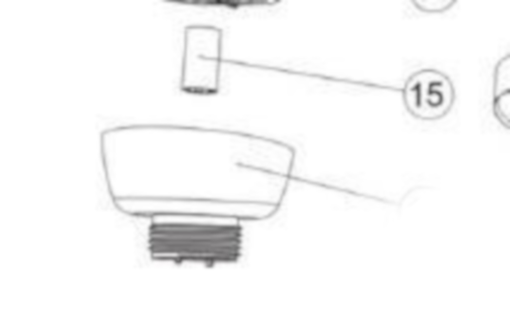 Основание JAU крепления насадки для миксера IB160 V.V NEW 15+16