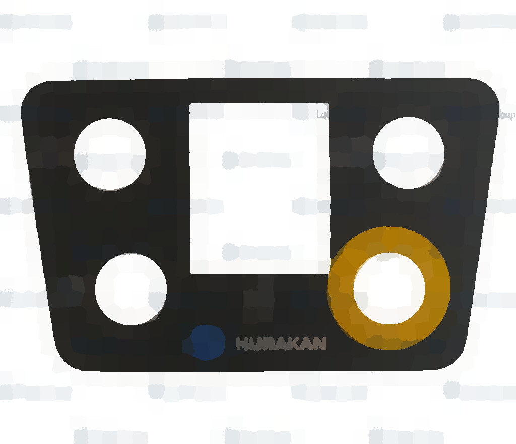 Наклейка на кнопки для тестомеса Hurakan HKN-M20SN / M30SN / M40SN