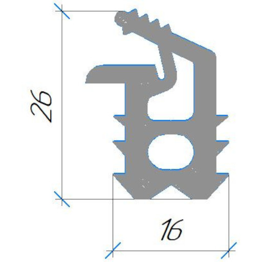 №355 Уплотнение силиконовое