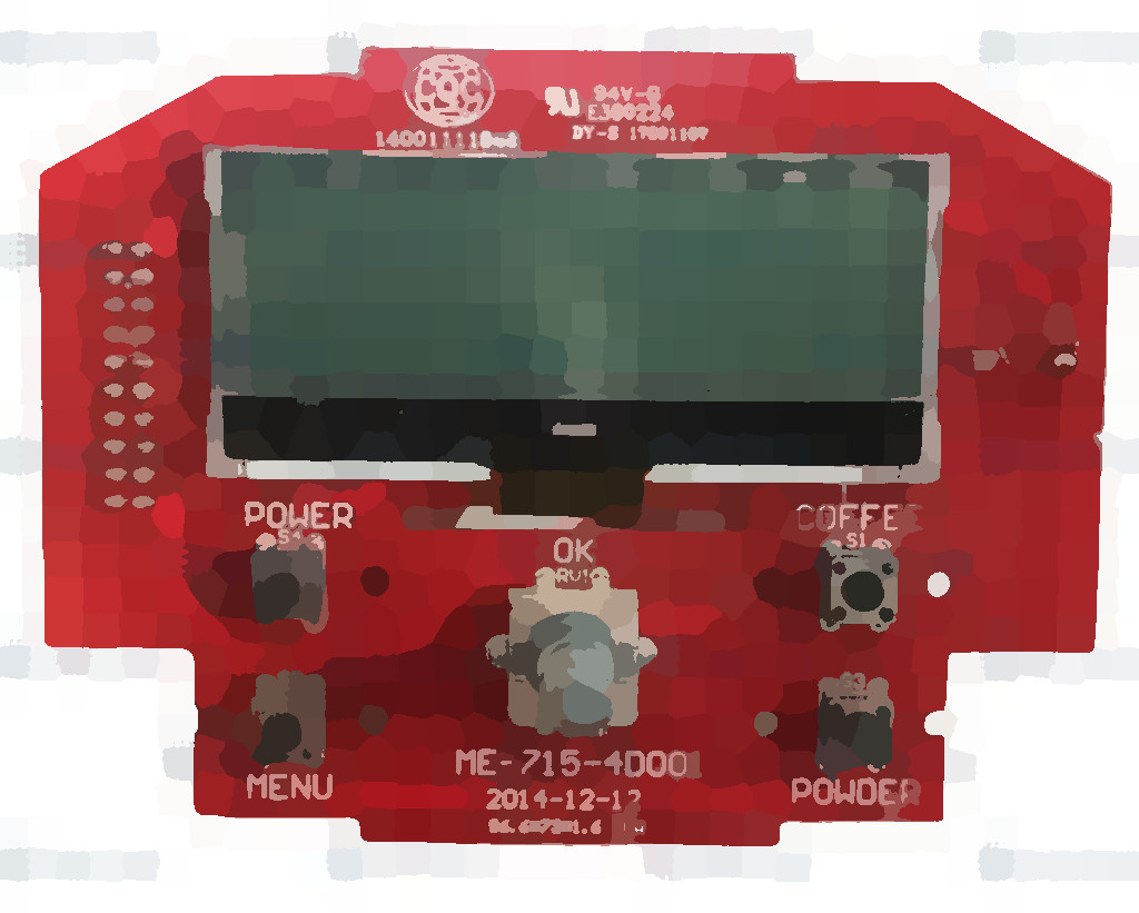 Плата управления кофеварки Hurakan HKN-ME715
