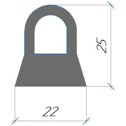 №517 Уплотнение силиконовое