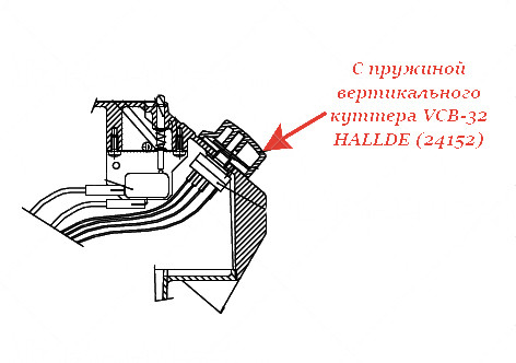 С ПРУЖИНОЙ Hallde