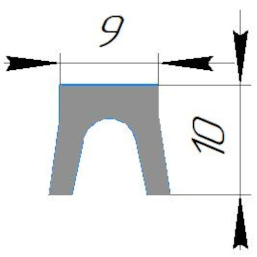 №419 Уплотнение силиконовое