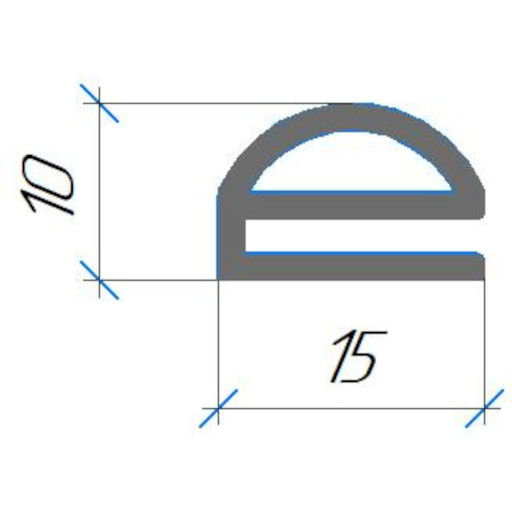№585 Уплотнение силиконовое
