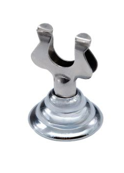 Держатель MGsteel 73854, для ценников и табличек d=2,5 см h=3,7 см нерж. на подставке