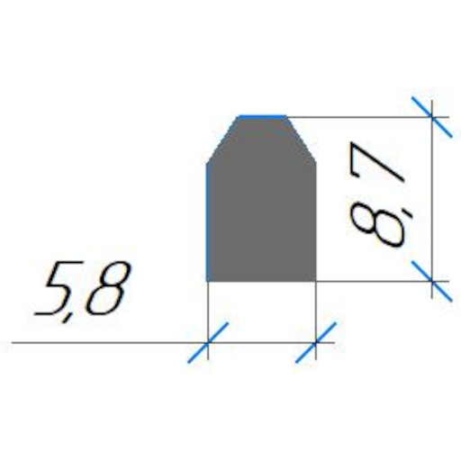 №645 Уплотнение силиконовое
