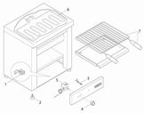 Деталировка Bertos SA/E48 гриль