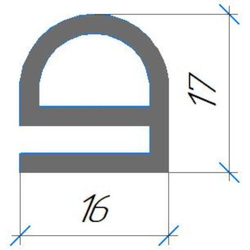№563 Уплотнение силиконовое