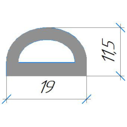 №384 Уплотнение силиконовое