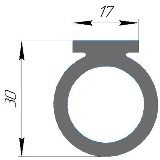 №334 Уплотнение силиконовое