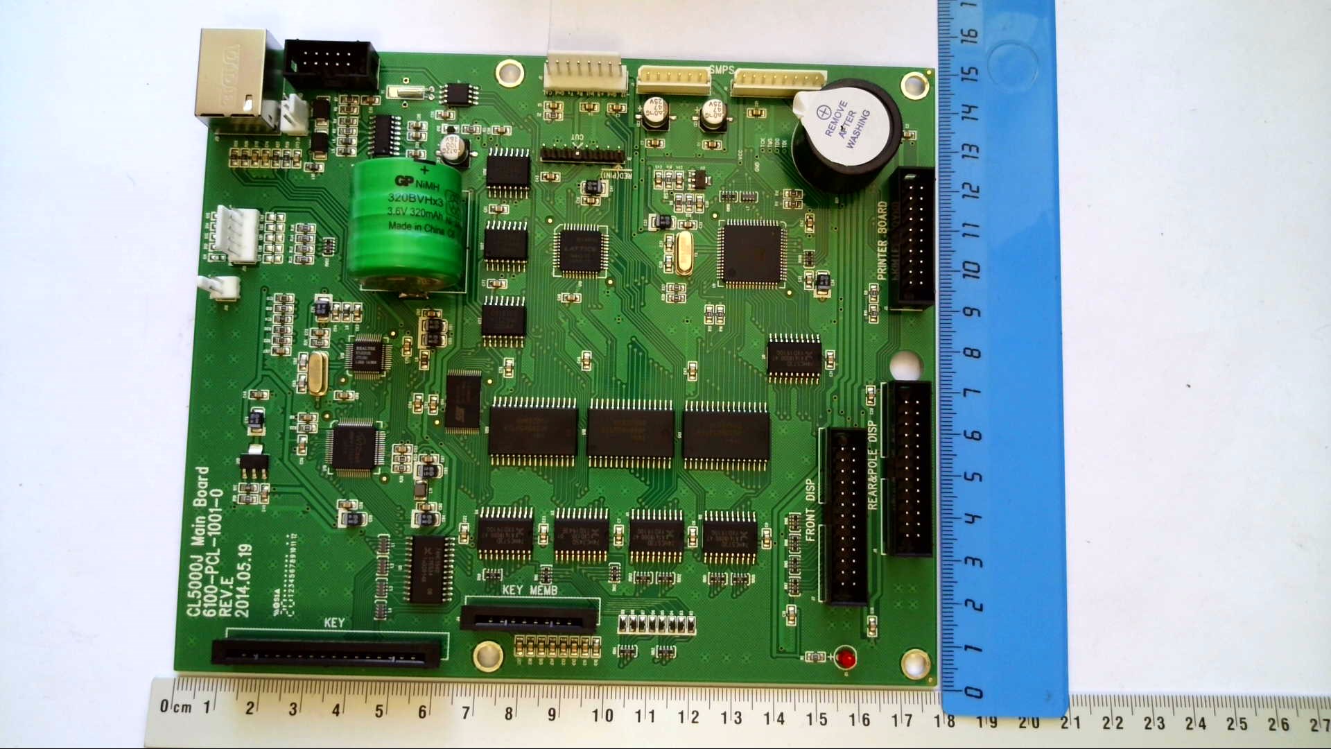 Главная плата магазинных весов MAIN PCB ASS'Y