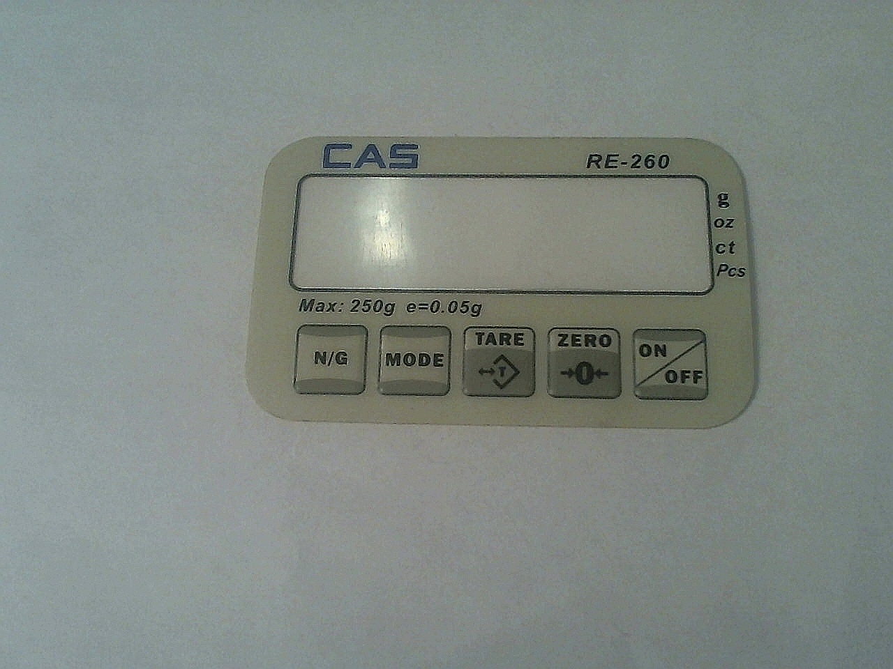 Накладка клавиатуры RE-260(250g)