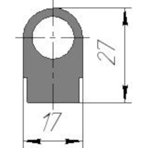 №027 Уплотнение силиконовое