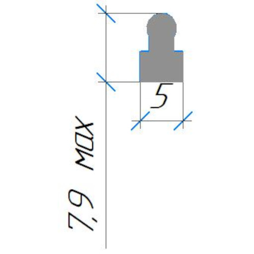 №375 Уплотнение силиконовое
