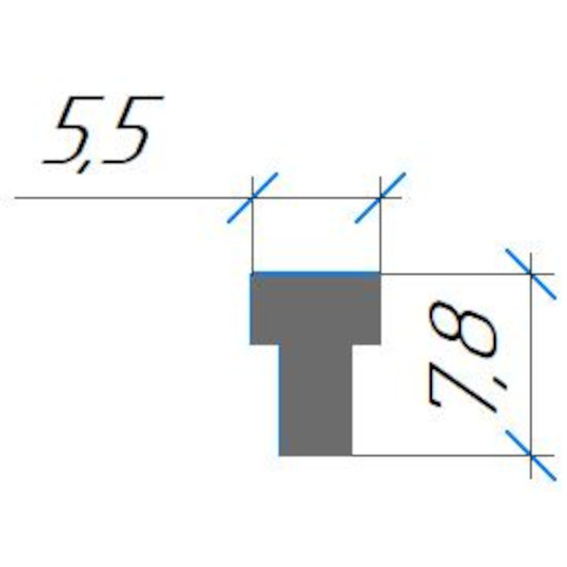 №755 Уплотнение силиконовое