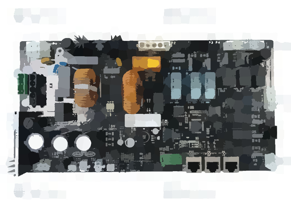 Плата силовая для печи Unox KPE2037A