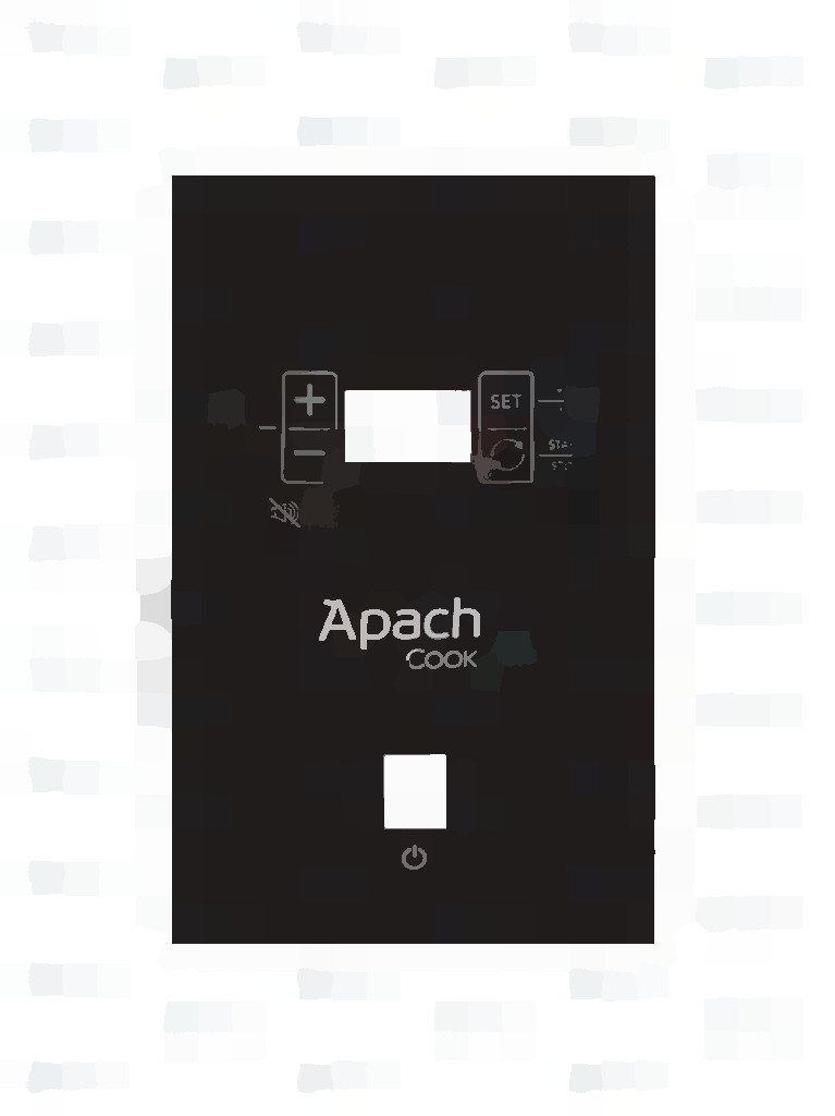 Наклейка д/панели управления Apach