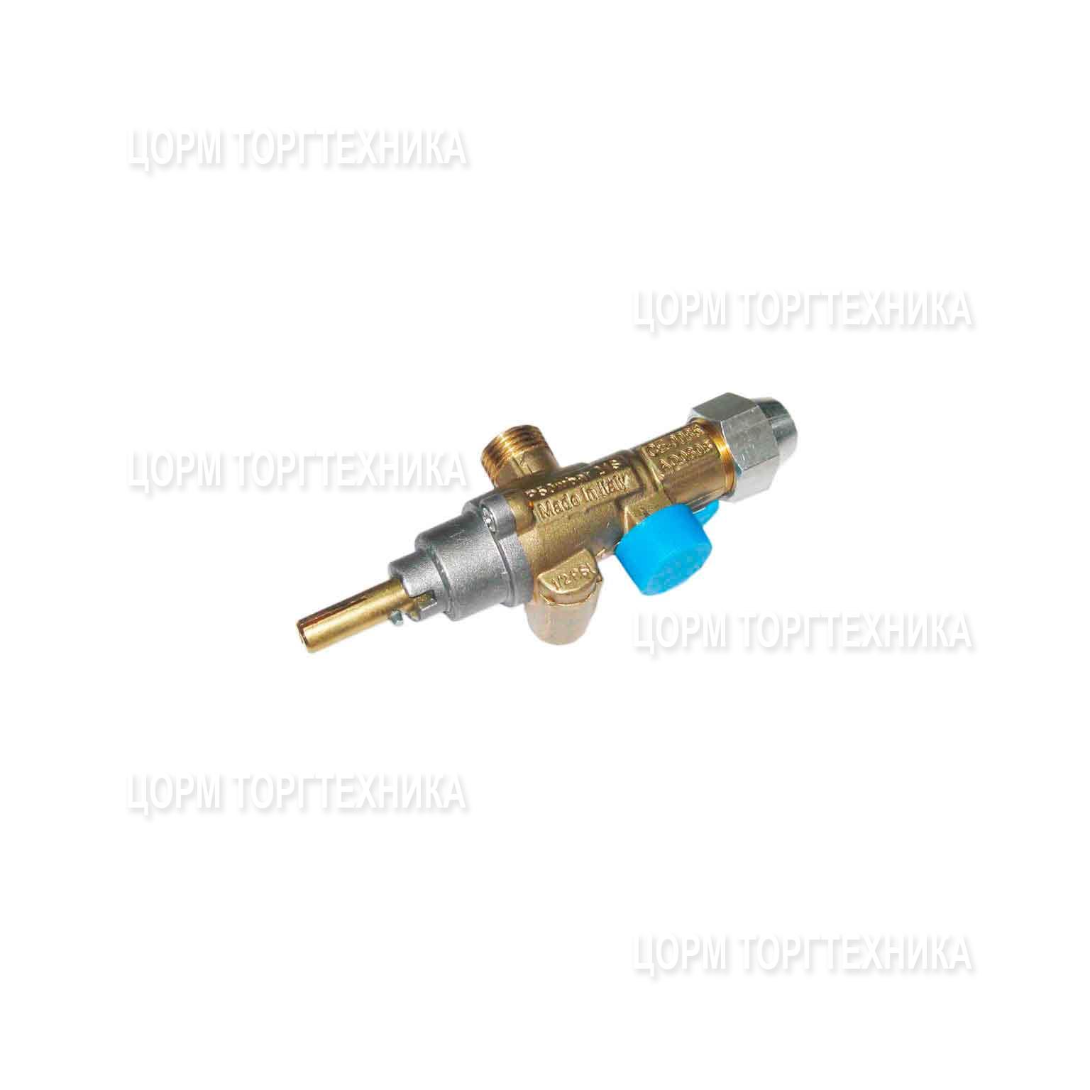 Кран газовый 21SVM9х1 с резьбой М16х1,5 (регулировка газа в конфорках) ПГК 120000002818