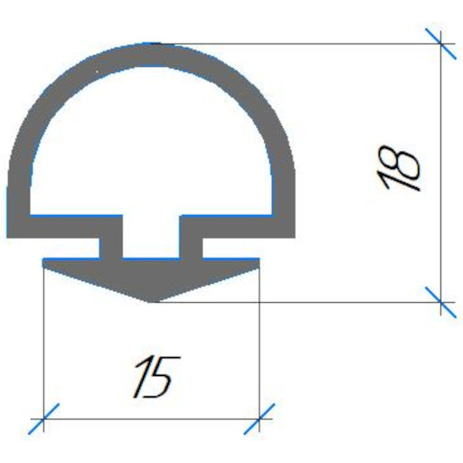 №562 Уплотнение силиконовое