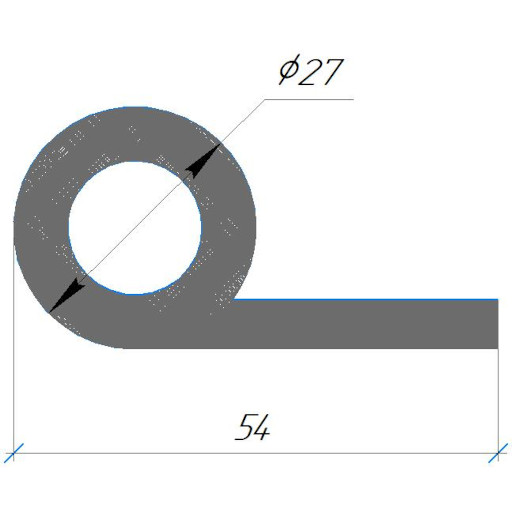 №716 Уплотнение силиконовое