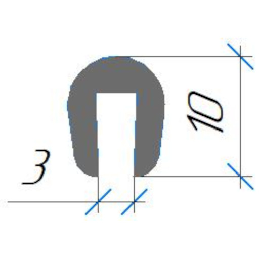 №701 Уплотнение силиконовое